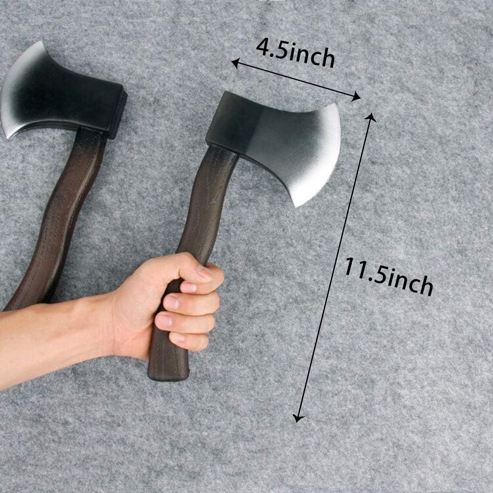 TONUNI Foam Axe,Fun Halloween Costume Party Trick Props Foam Axe Knife Weapon Toys for Children