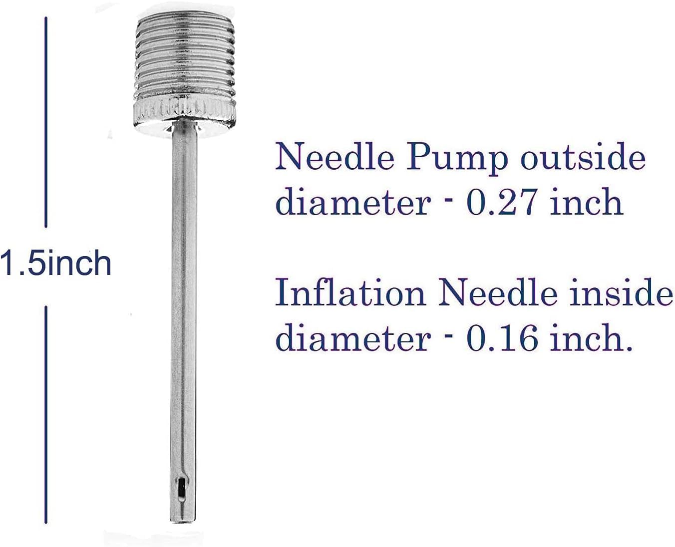 TONUNI Ball Pump Inflation Needle - Inflating Needles - Ball Pump Needles - Air Pump Needles for Football Basketball Volleyball -12PACK