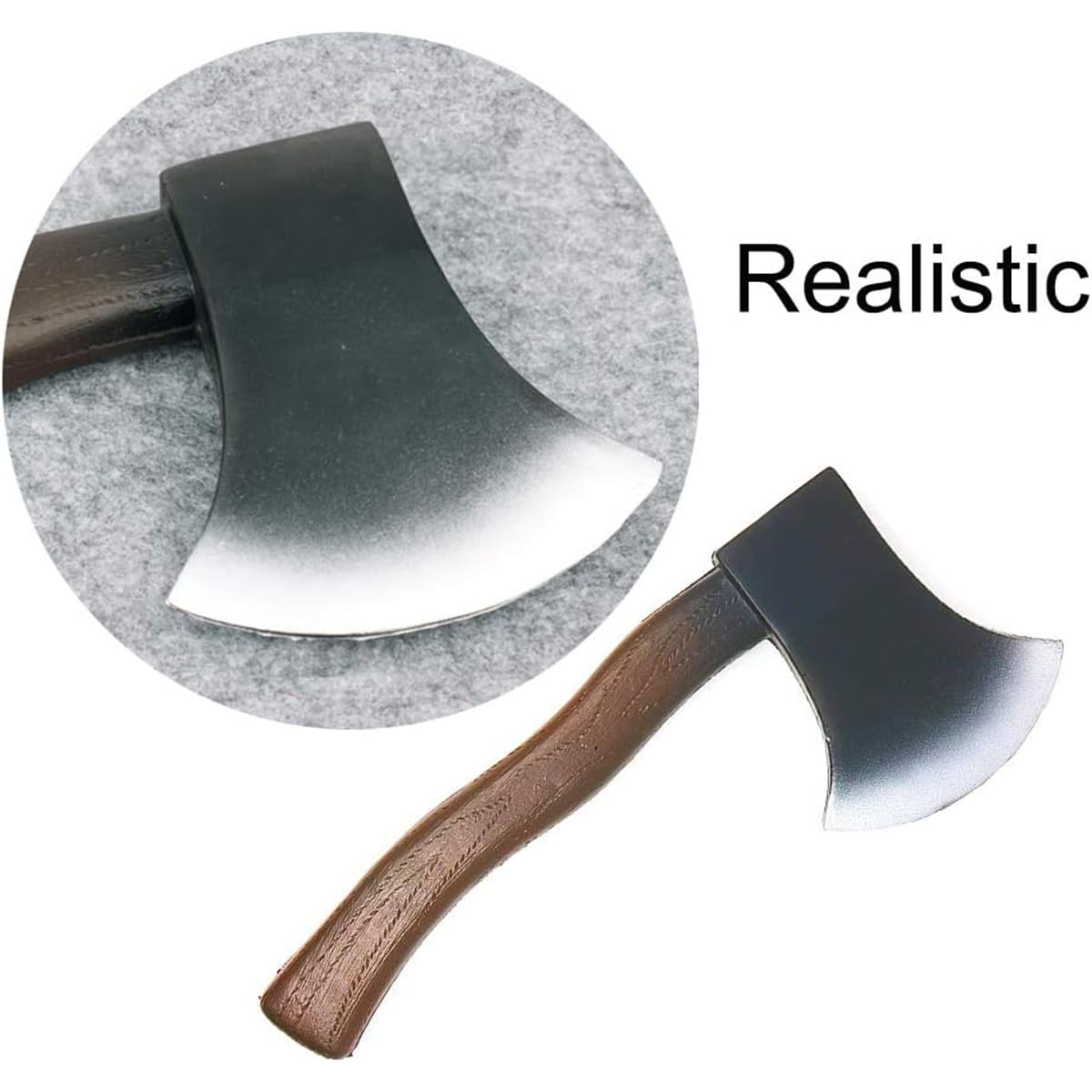 TONUNI Foam Axe,Fun Halloween Costume Party Trick Props Foam Axe Knife Weapon Toys for Children